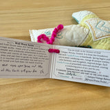 Quiet Love - (Lavender Scented) Well Worn Comfort Cross