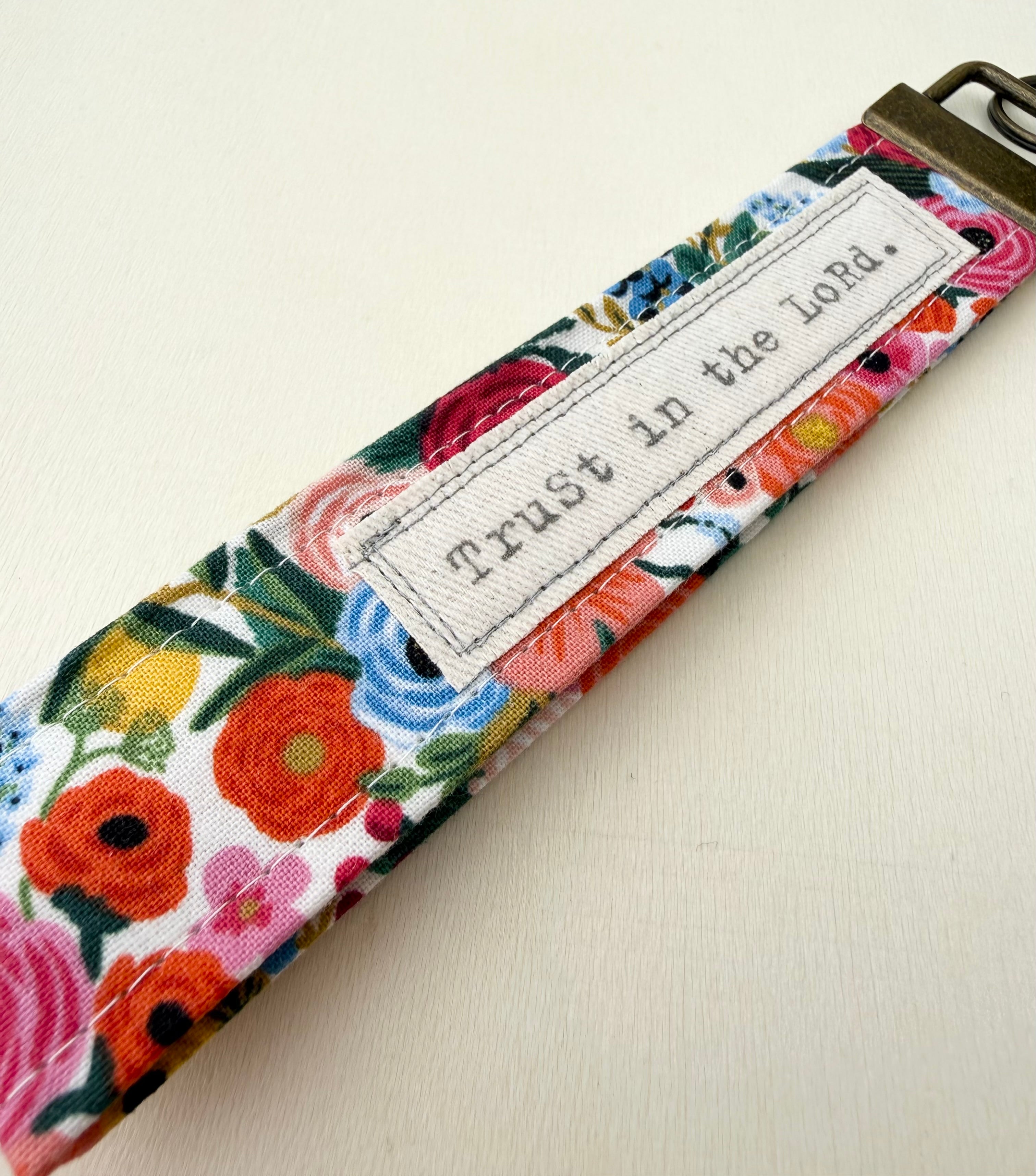 Trust in the Lord - Words Matter Keychain