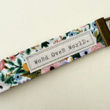 Word Over World - Words Matter Keychain