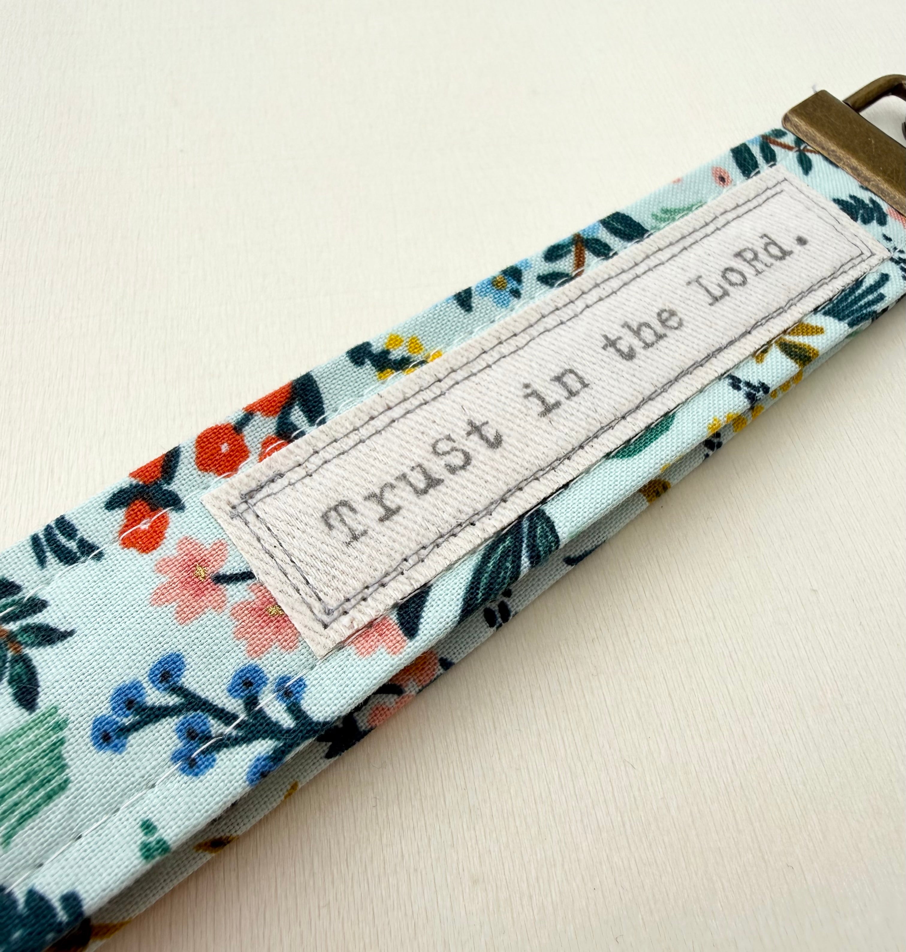 Trust in the Lord - Words Matter Keychain