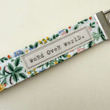 Word Over World - Words Matter Keychain