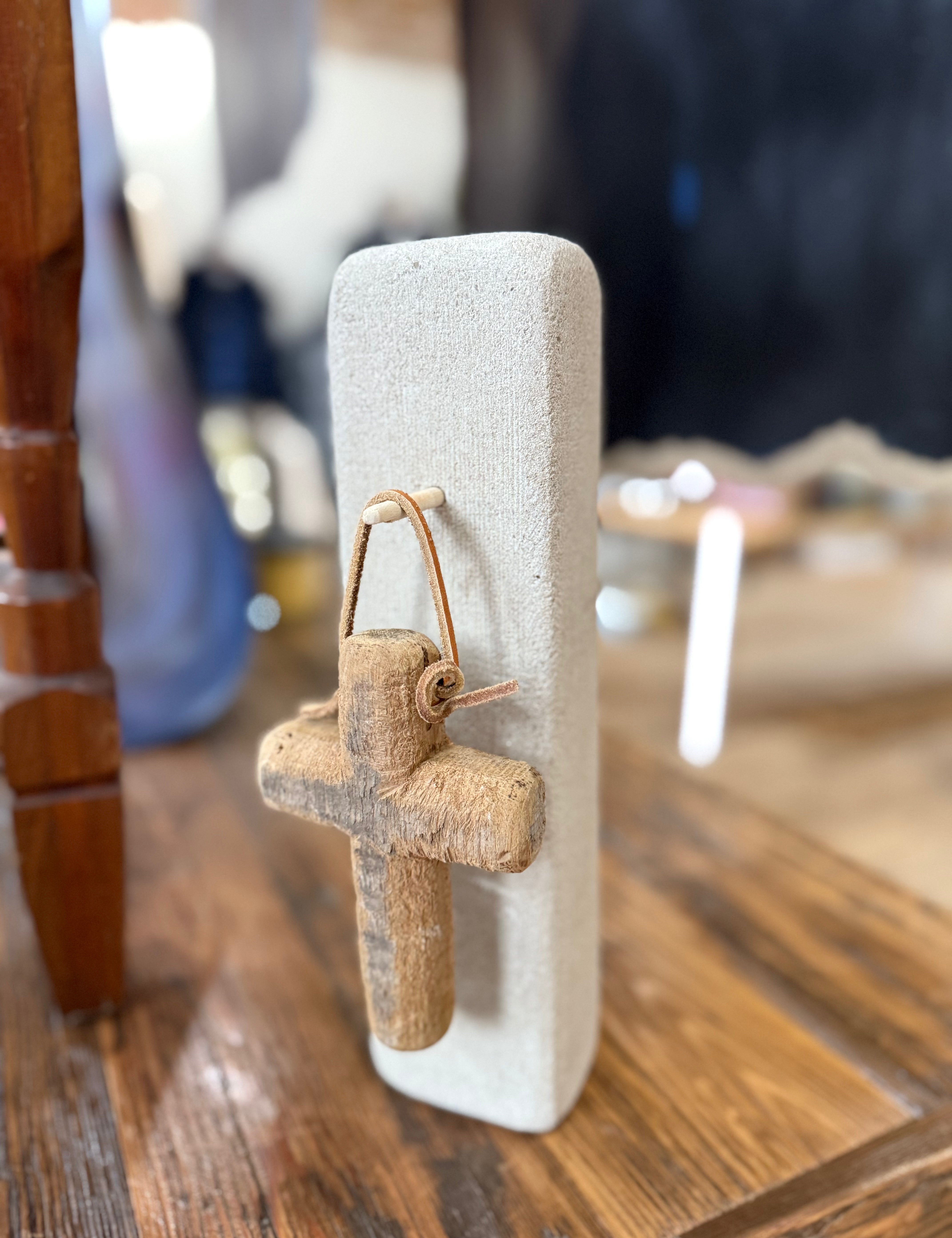 Cross + Stone Sculptures