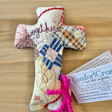 TWOgether - (Lavender Scented) Well Worn Comfort Cross