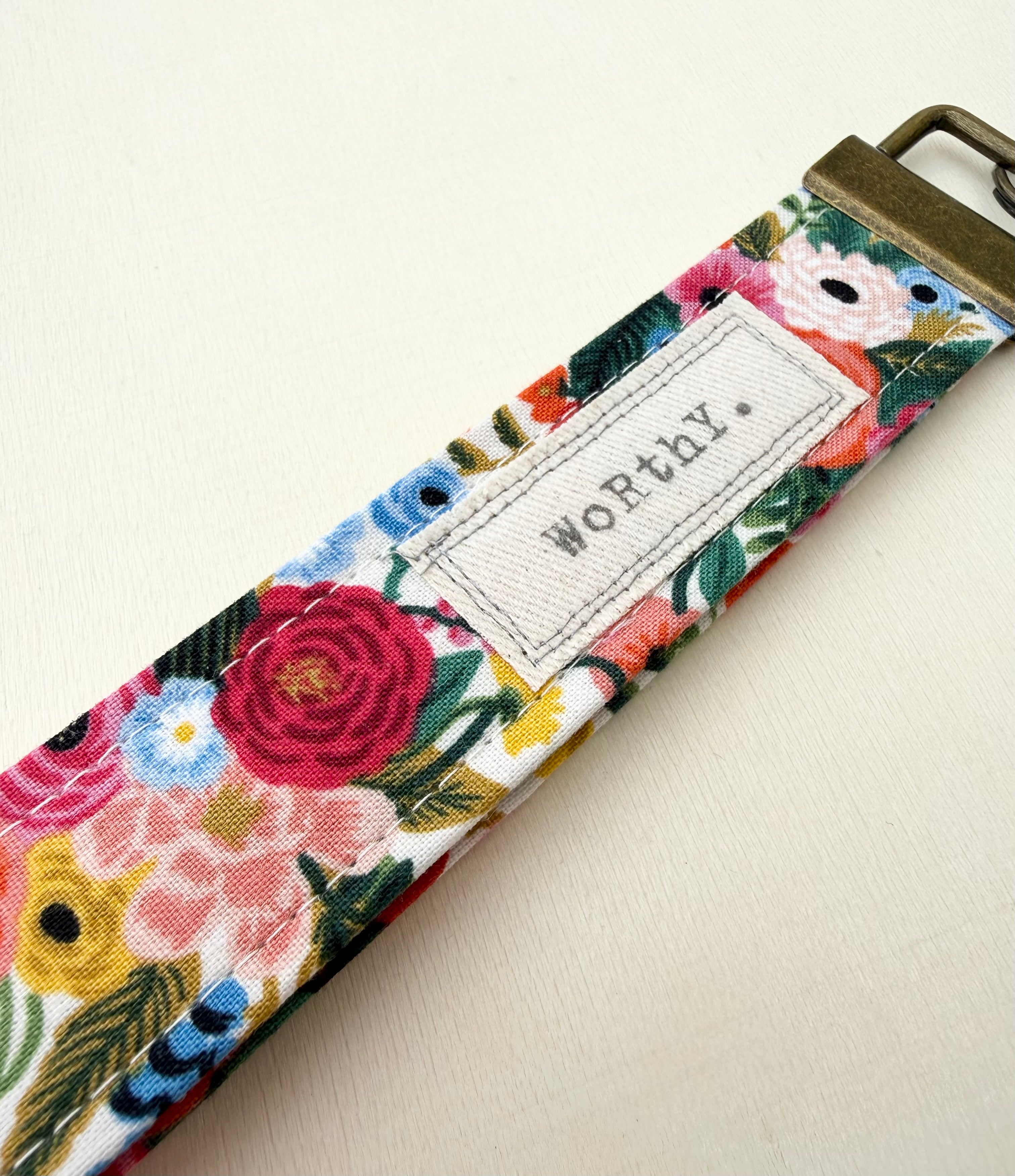 Worthy - Words Matter Keychain