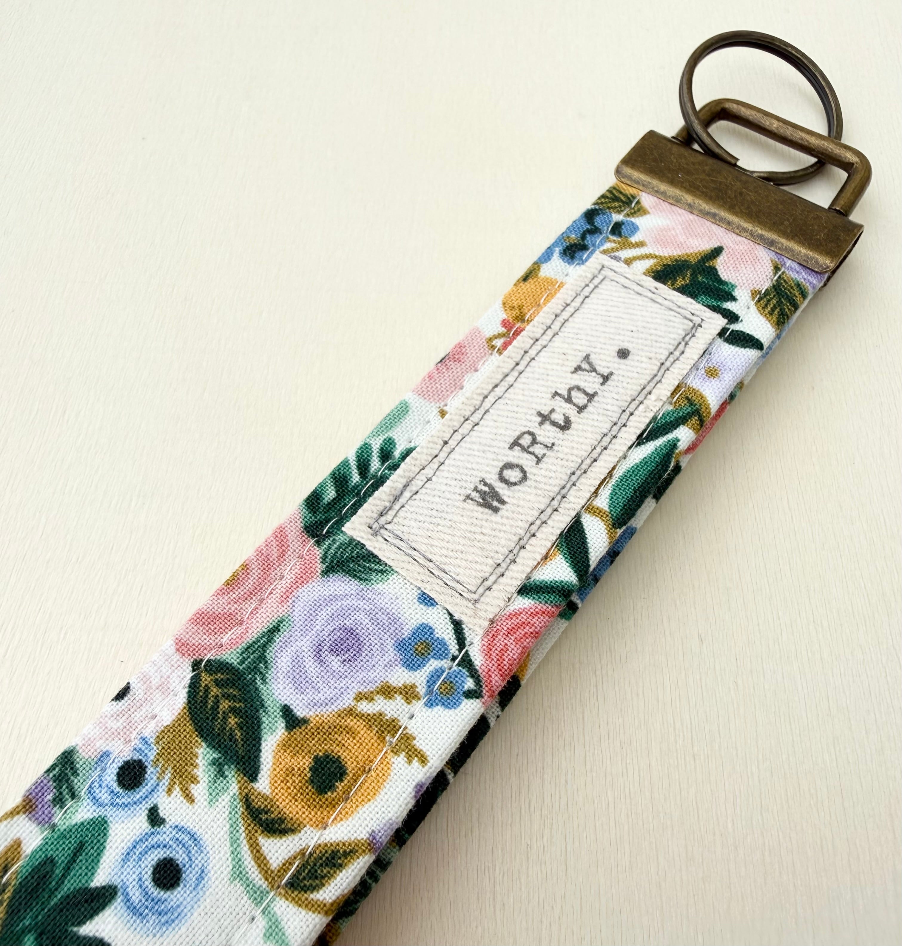 Worthy - Words Matter Keychain