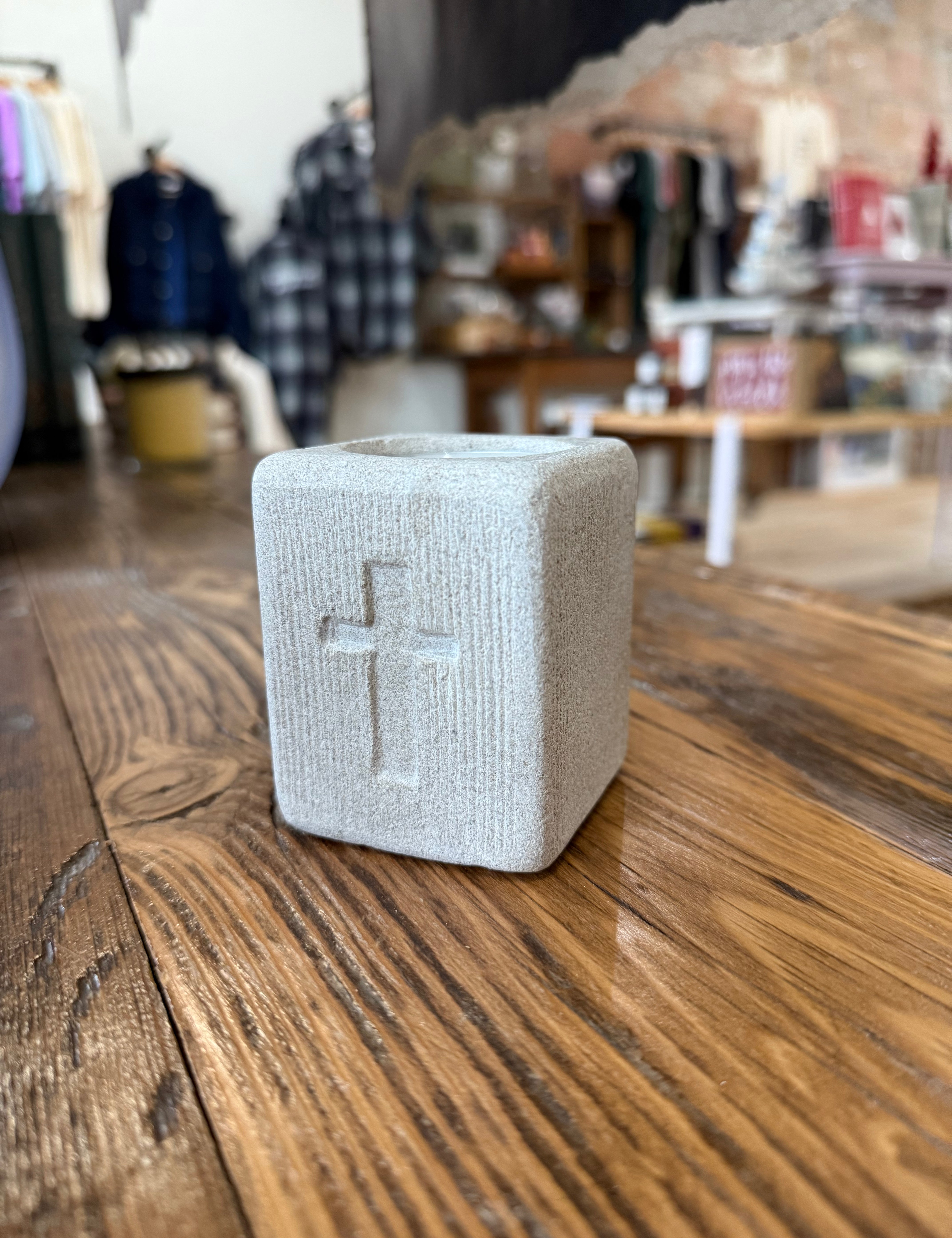 Cross + Stone Sculptures