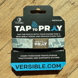 River Rock Camo Wristband - Tap To Pray
