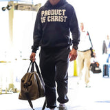 Product of Christ Black Hoodie