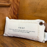 Rest - Mini Pillow