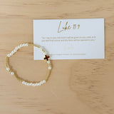 Luke 11:9 Beaded Bracelet