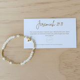 Jeremiah 29:11 Beaded Bracelet