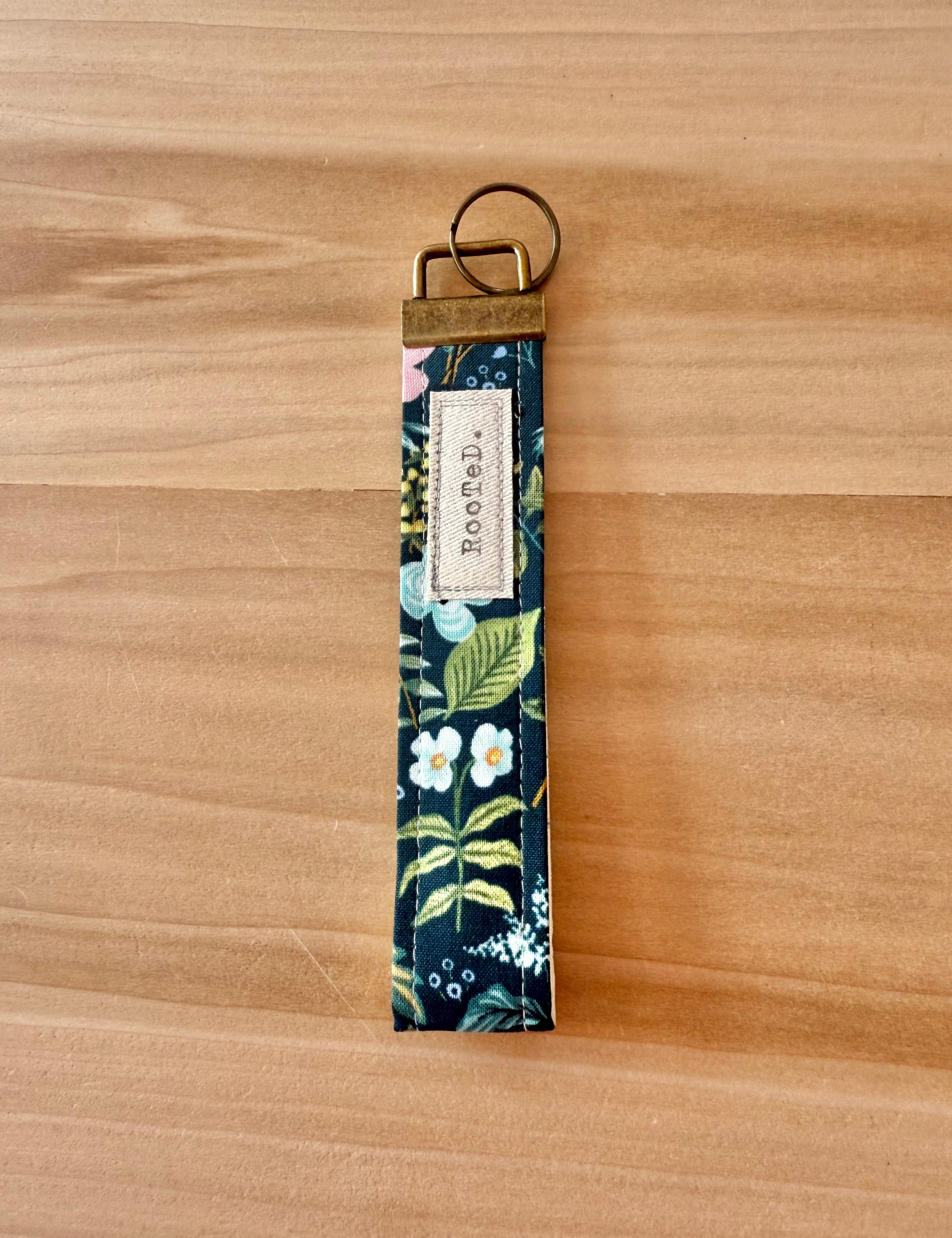 Rooted - Words Matter Keychain
