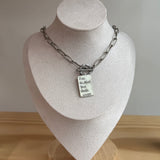 "I Am the Lord, Your Healer" Simple Chain Necklace