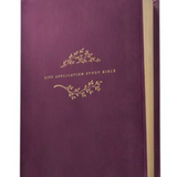 NLT Life Application Study Bible, Third Edition - Purple