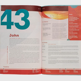 NLT Student Life Application Study Bible - Teal Blue Striped