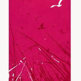 NLT Teen Life Application Study Bible - Pink Fields Edition