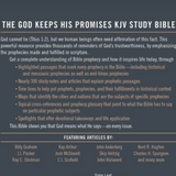 The God Keeps His Promises KJV Study Bible - Slate Leaf