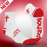Love God Love Others - Half Crew Pathos Socks