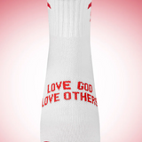 Love God Love Others - Half Crew Pathos Socks