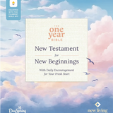 The One Year Bible New Testament for New Beginnings by DaySpring NLT, Filament Enabled