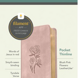 NLT Pocket Thinline Bible, Filament Enabled