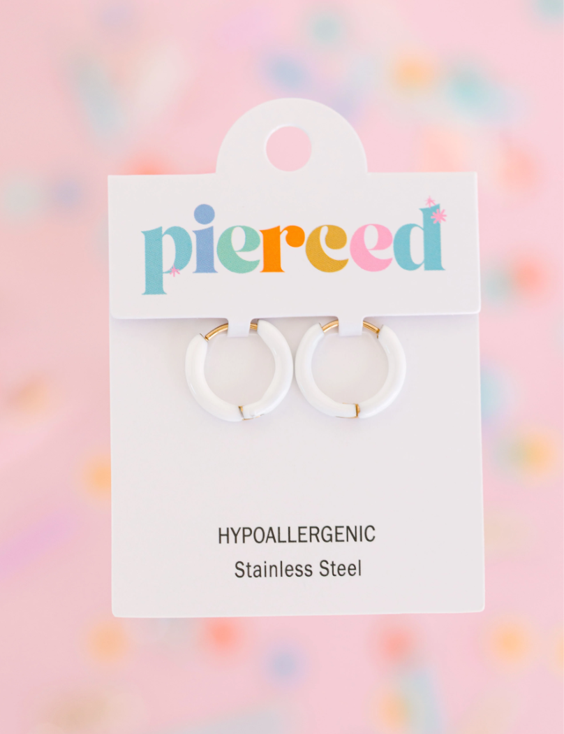 Color Huggies Earrings