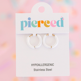 Color Huggies Earrings