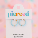 Color Huggies Earrings