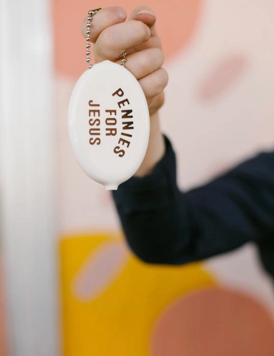 Vintage Coin Pouch that Inspires Giving