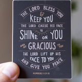 The Lord Bless You Sticker