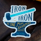 Iron Sharpens Iron Sticker
