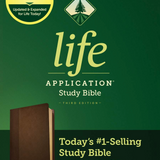 NLT Life Application Study Bible, Third Edition - Brown