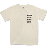 Trust God Shirt - Ivory