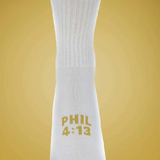 Phil 4:13 - Pathos Socks