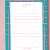 The Lord is with Me Notepad