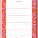 Be still & know that I am God -  Notepad