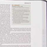 CSB Experiencing God Bible - Charcoal LeatherTouch