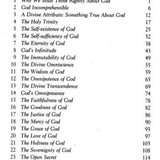Knowledge of the Holy, Large Print