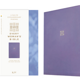KJV Every Woman's Bible, Filament Enabled (Leather-like, Periwinkle Purple)