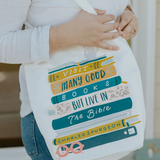 "Live in the Bible" Market Bag