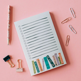 Theologians Book Checklist Notepad