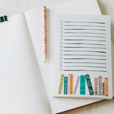 Theologians Book Checklist Notepad