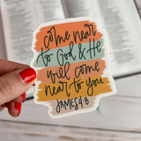 Christian sticker | Come Near