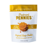 ORIGINAL SHARP CHEDDAR PIEDMONT PENNIES – CHEESY, BUTTERY, CLASSIC