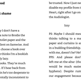 Authentically, Izzy: A Fun, Low-Spice, Bookish Rom-Com Told Through Emails, Texts, and Letters