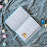 CSB Great and Small Bible, Blue Leathertough: A Keepsake Bible for Babies