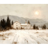 Winter Chapel - Print Only