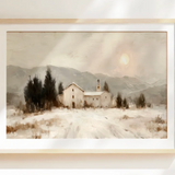 Winter Chapel - Print Only