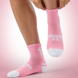 Romans 8:31 - Pathos Half Crew Socks