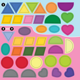 Brain Games: Sticker by Shapes, Bible Stories